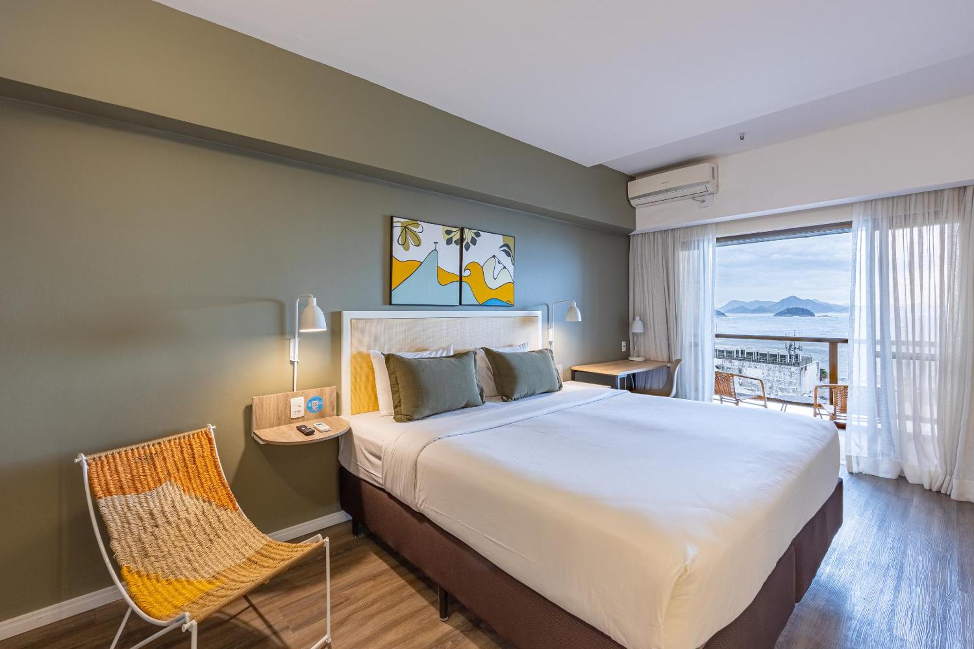 B&B Hotel Rio Copacabana Posto 5 Рио де Жанейро Стая снимка