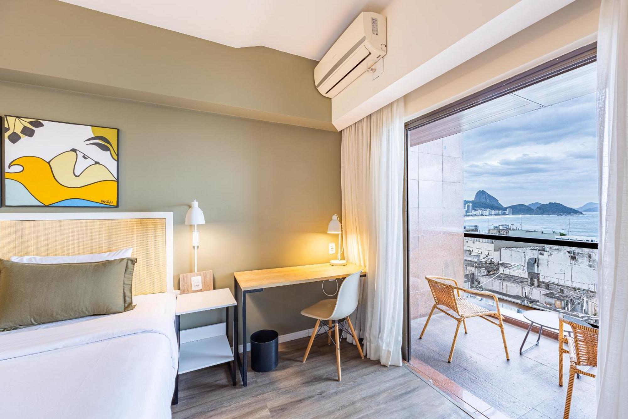 B&B Hotel Rio Copacabana Posto 5 Рио де Жанейро Стая снимка